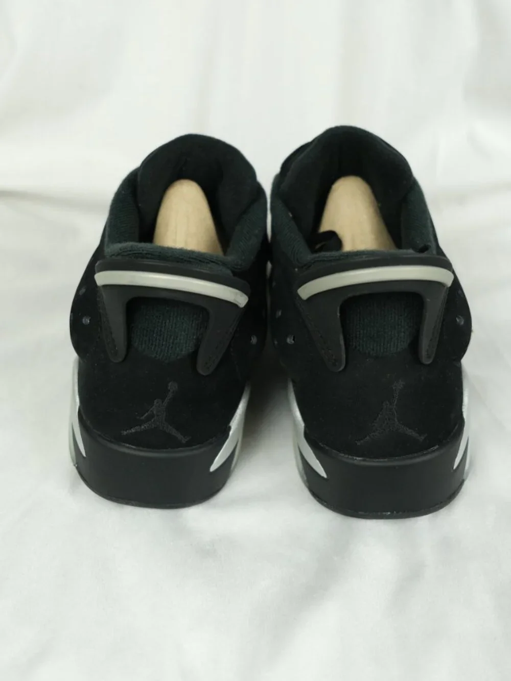 NWT Nike Air Jordan 6 Retro Low Suede Sneakers Black Size 9